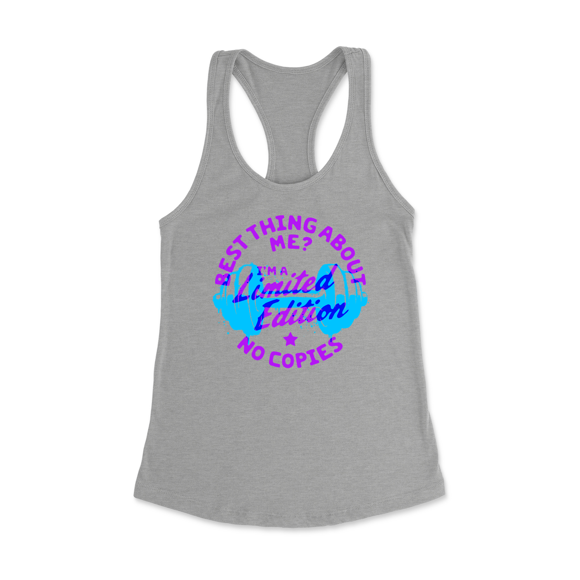 Womens X-Small Heather Gray Style_Tank Top