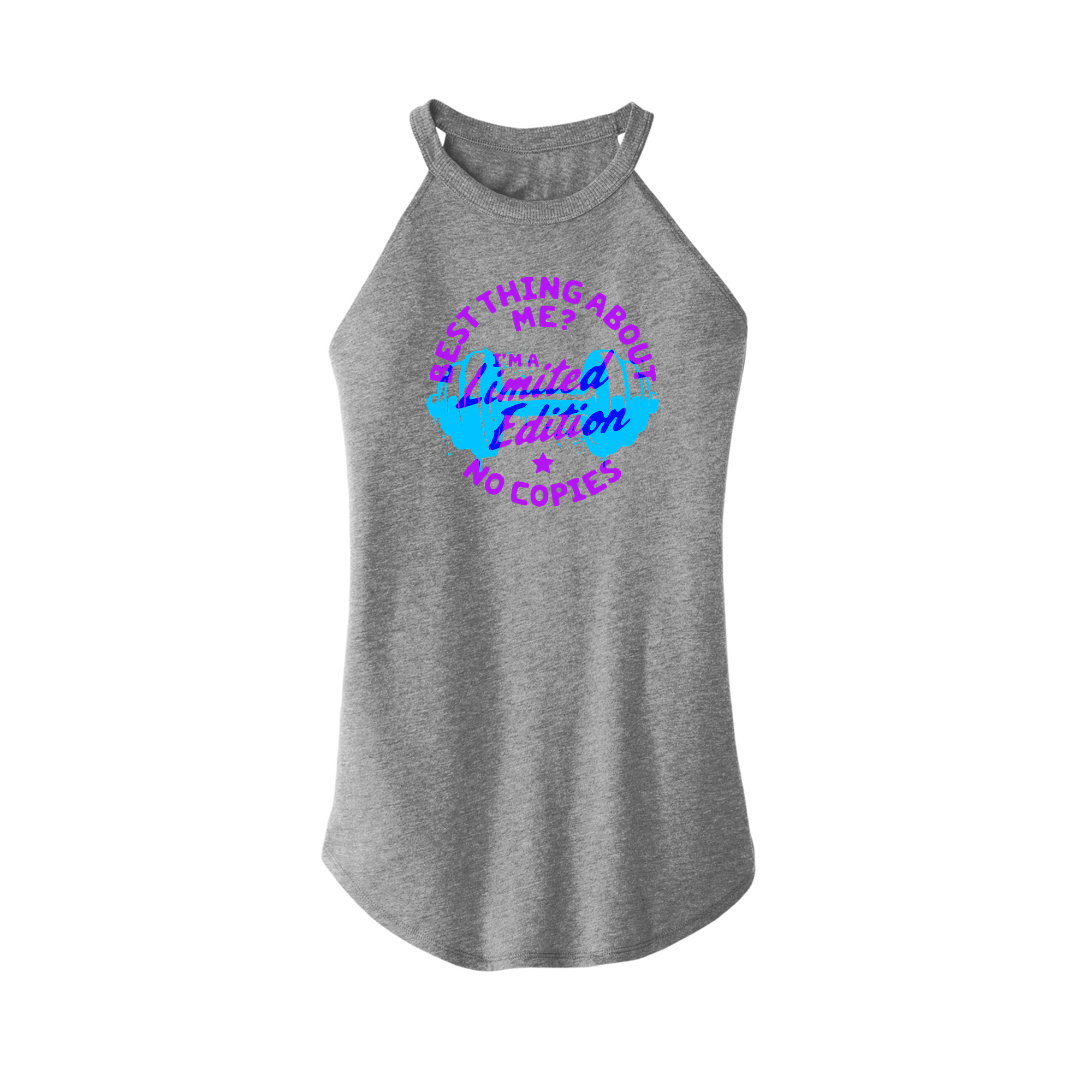 Womens X-Small Heather Gray Tank Top