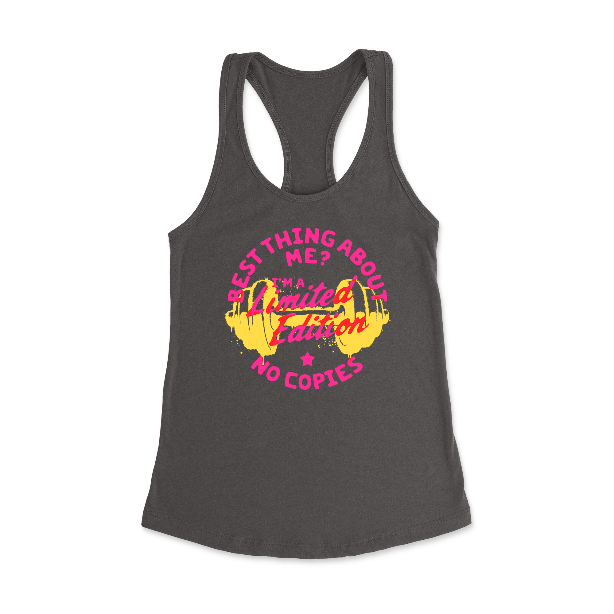 Womens X-Small Dark Grey Style_Tank Top