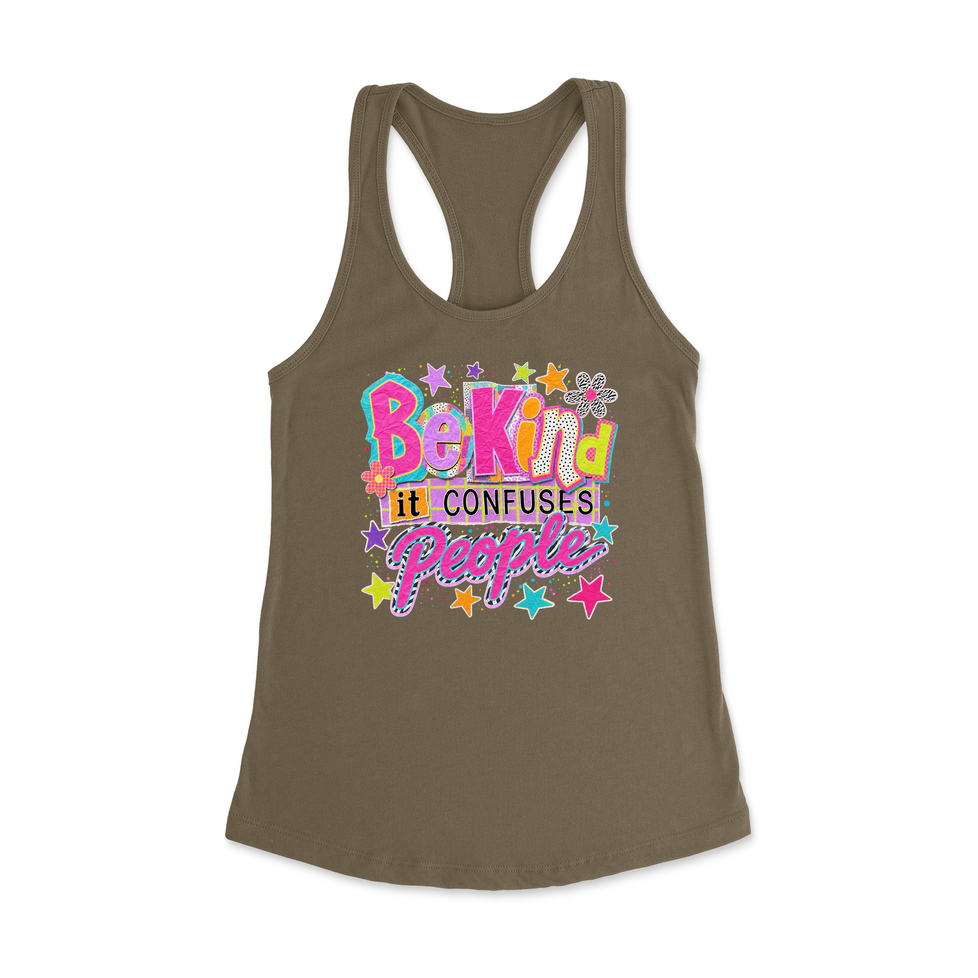 Womens X-Small Military Green Style_Tank Top