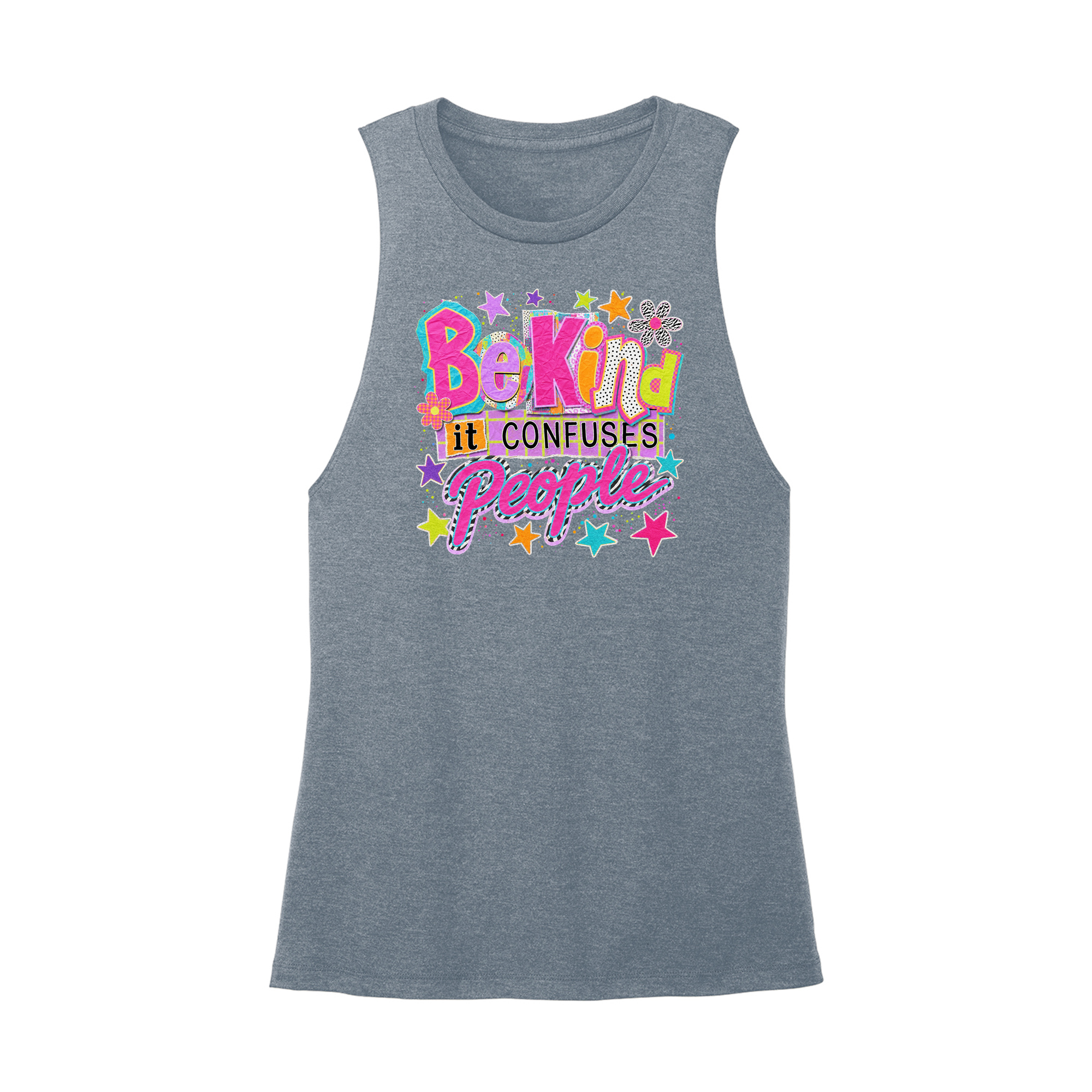 Womens X-Small Teal Muscle Tank