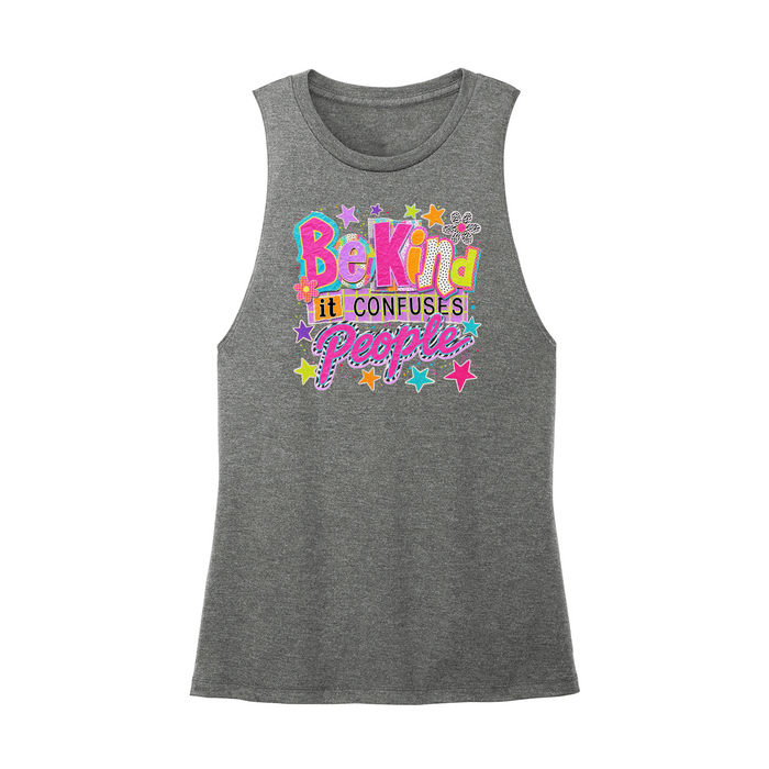 Womens X-Small Dark Gray Muscle Tank
