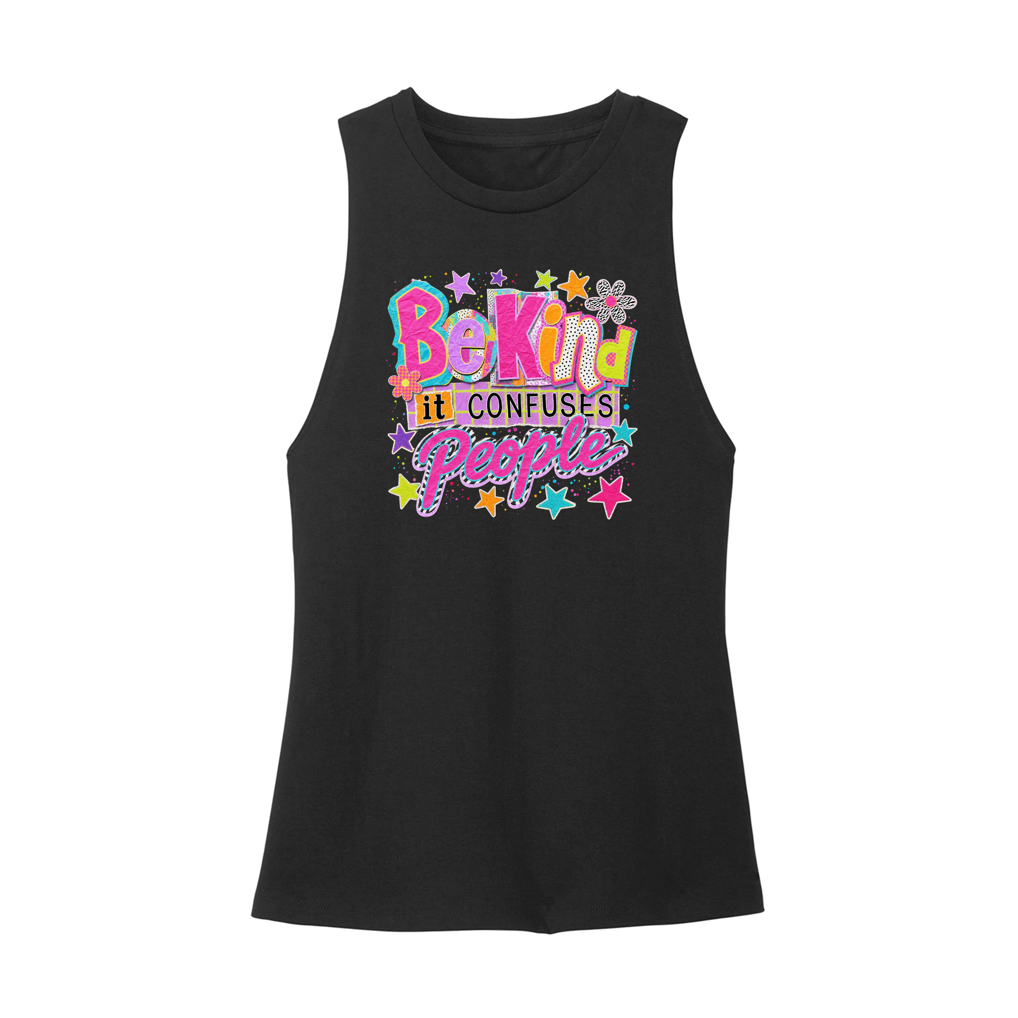 Womens X-Small Black Muscle Tank