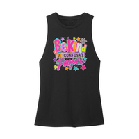 Womens X-Small Black Muscle Tank