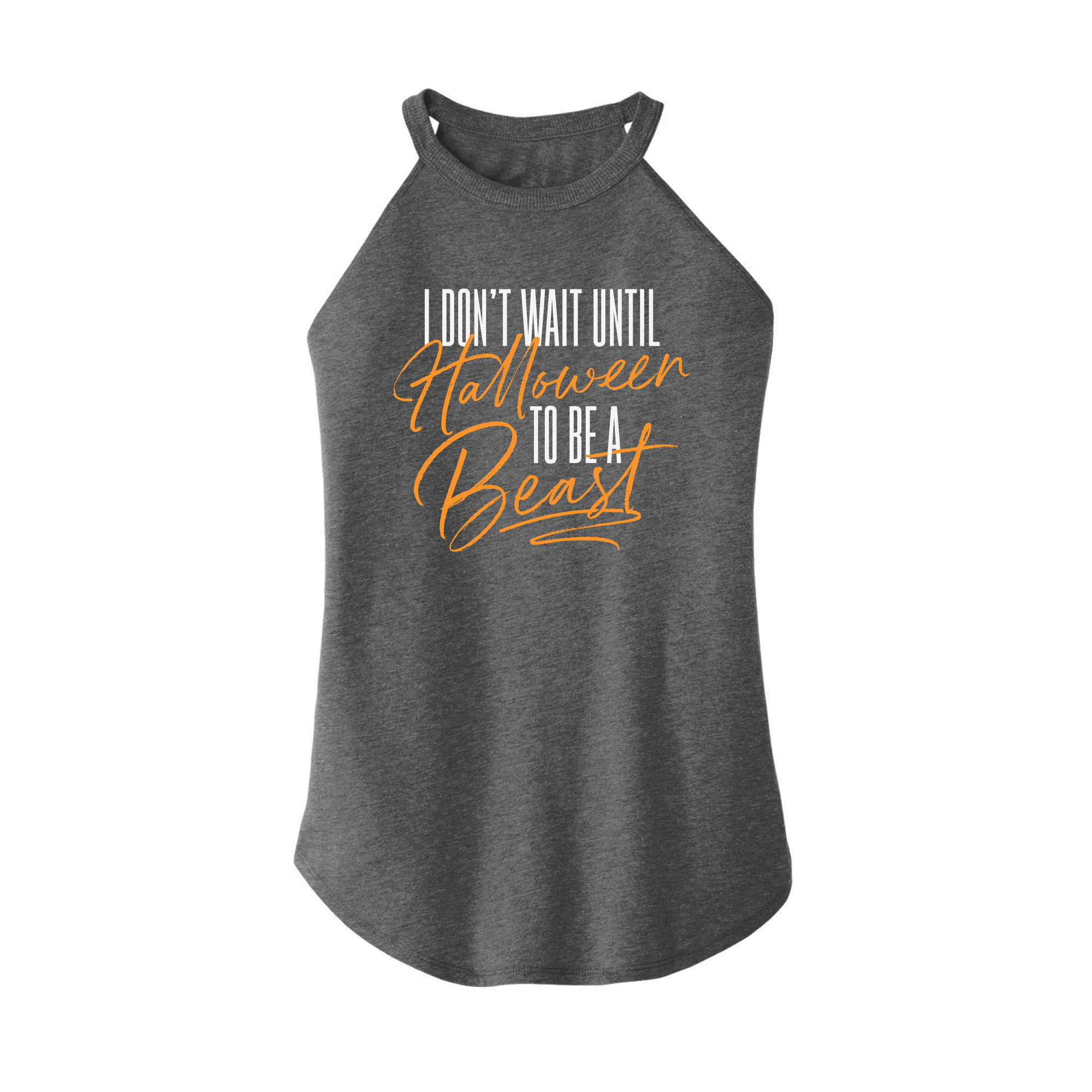 Womens X-Small Grey Rocker Tank Top