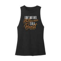 Womens X-Small Black Muscle Tank