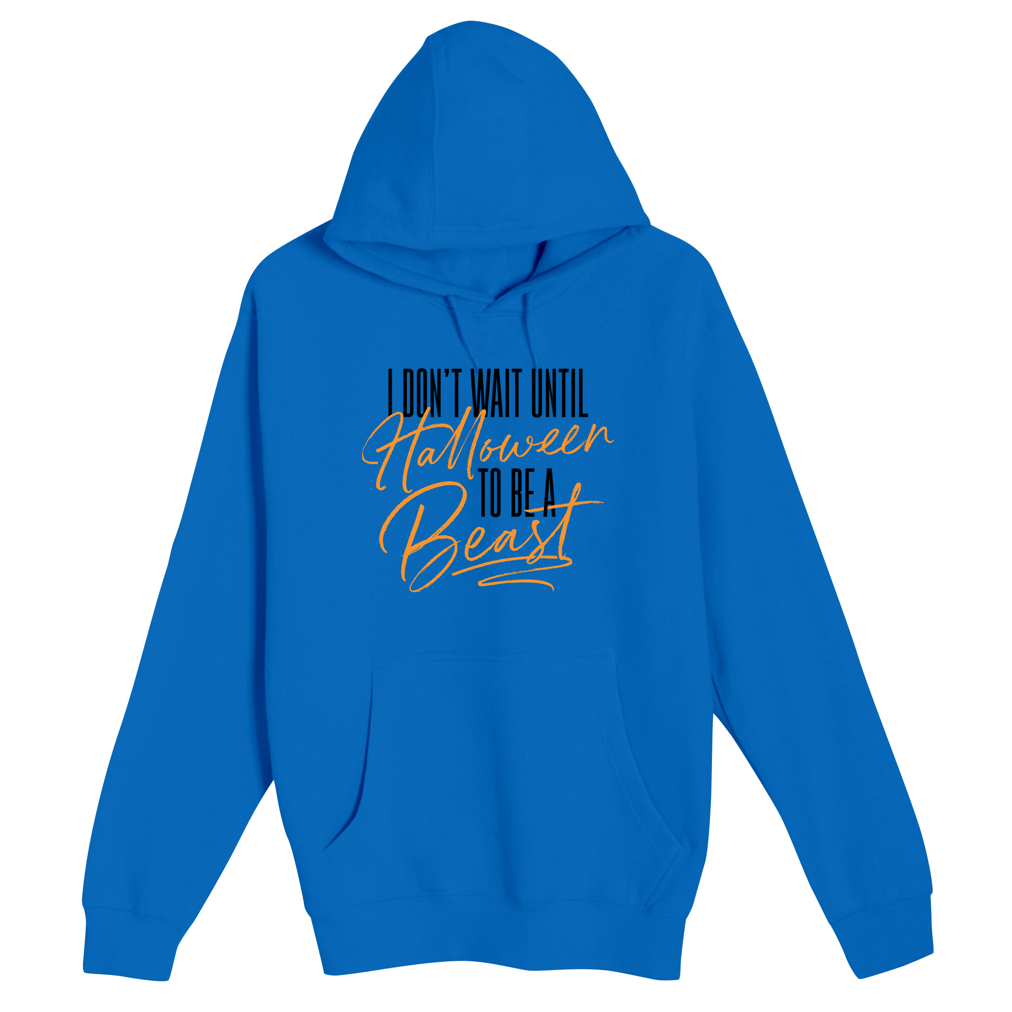 Unisex Small True Royal Pullover Hooded Sweatshirt