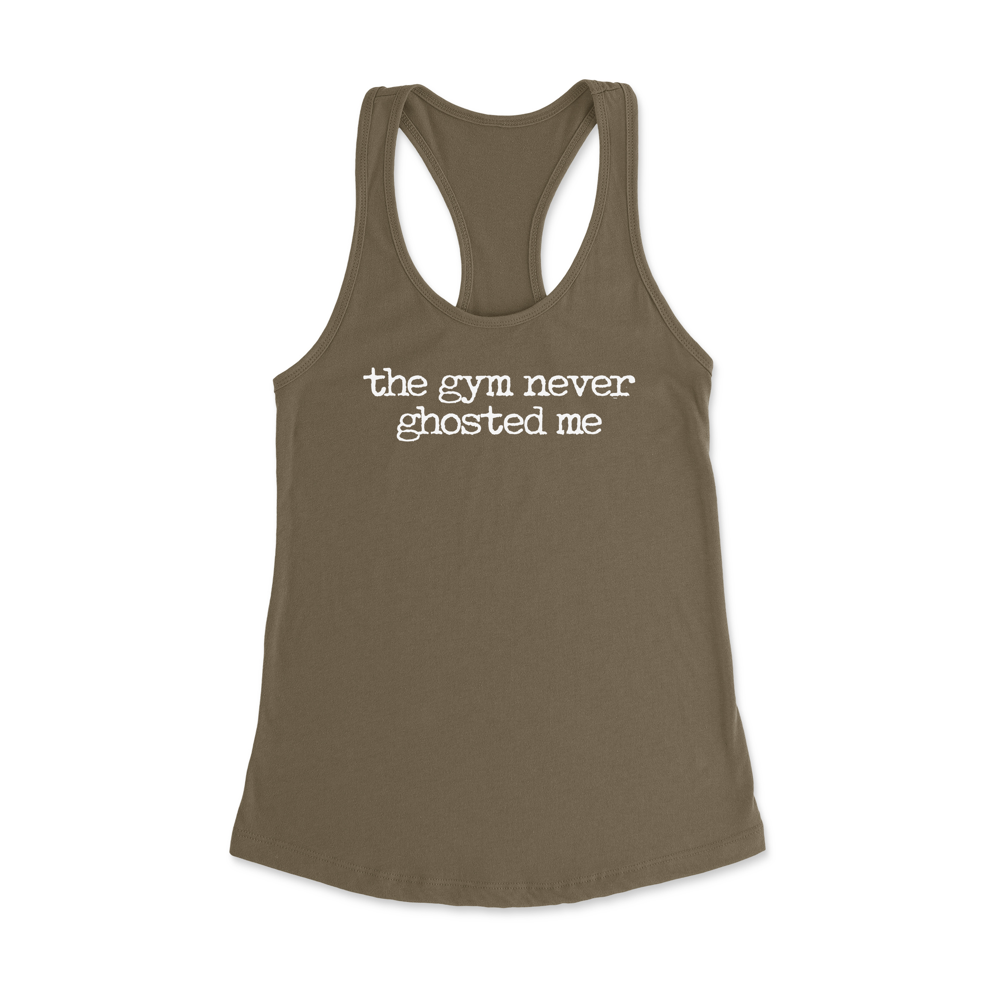 Womens X-Small Military Green Style_Tank Top