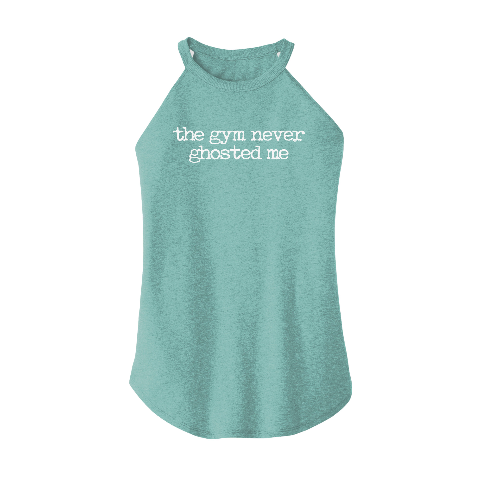 Womens X-Small Teal Rocker Tank Top
