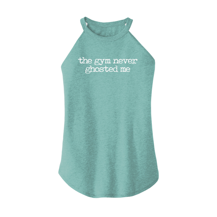 Womens X-Small Teal Rocker Tank Top
