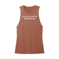Womens X-Small Brown Muscle Tank
