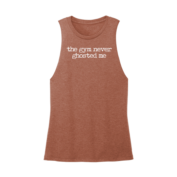 Womens X-Small Brown Muscle Tank