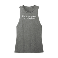 Womens X-Small Dark Gray Muscle Tank