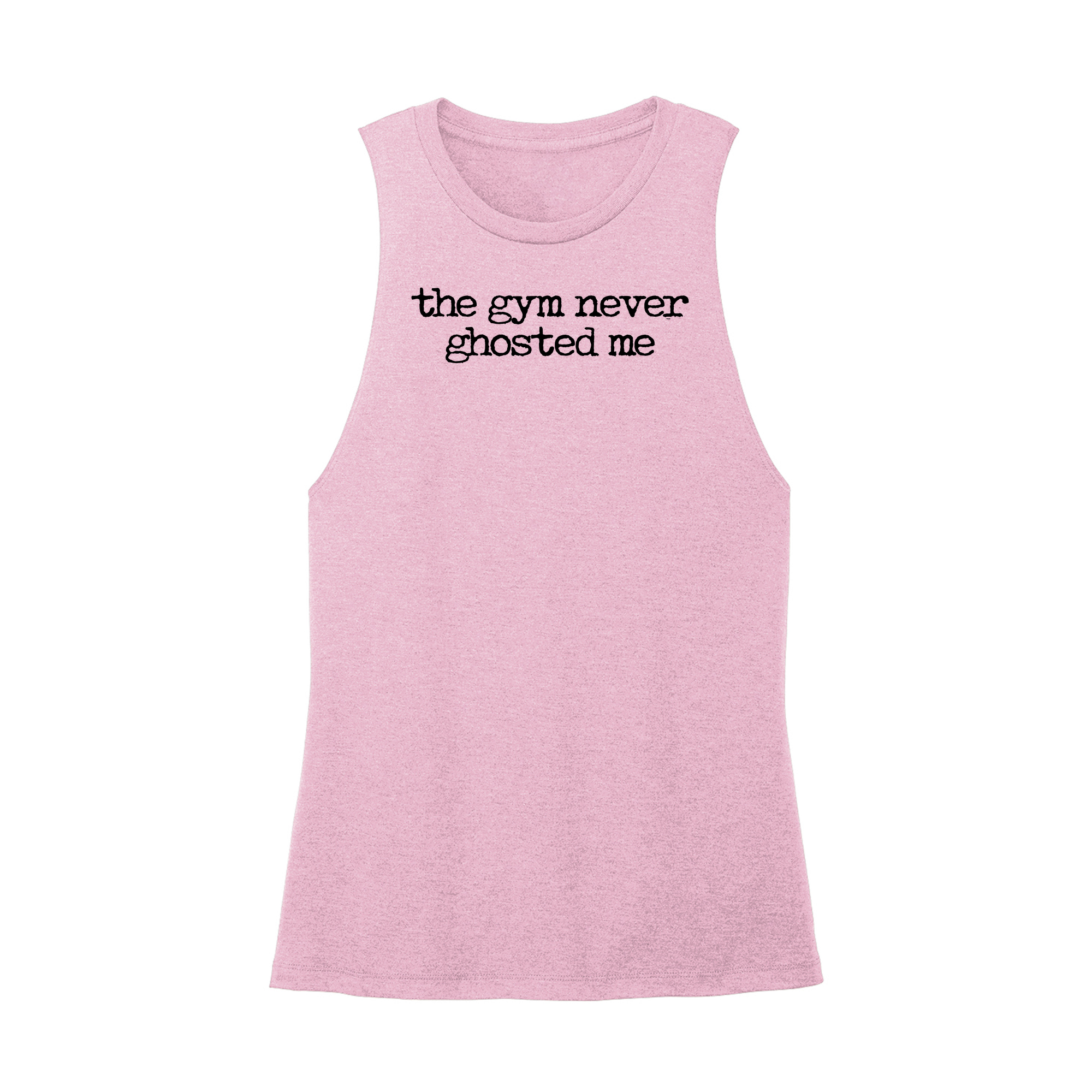 Womens X-Small Light Pink Muscle Tank