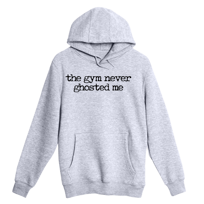 Unisex Small Heather Gray Pullover Hooded Sweatshirt