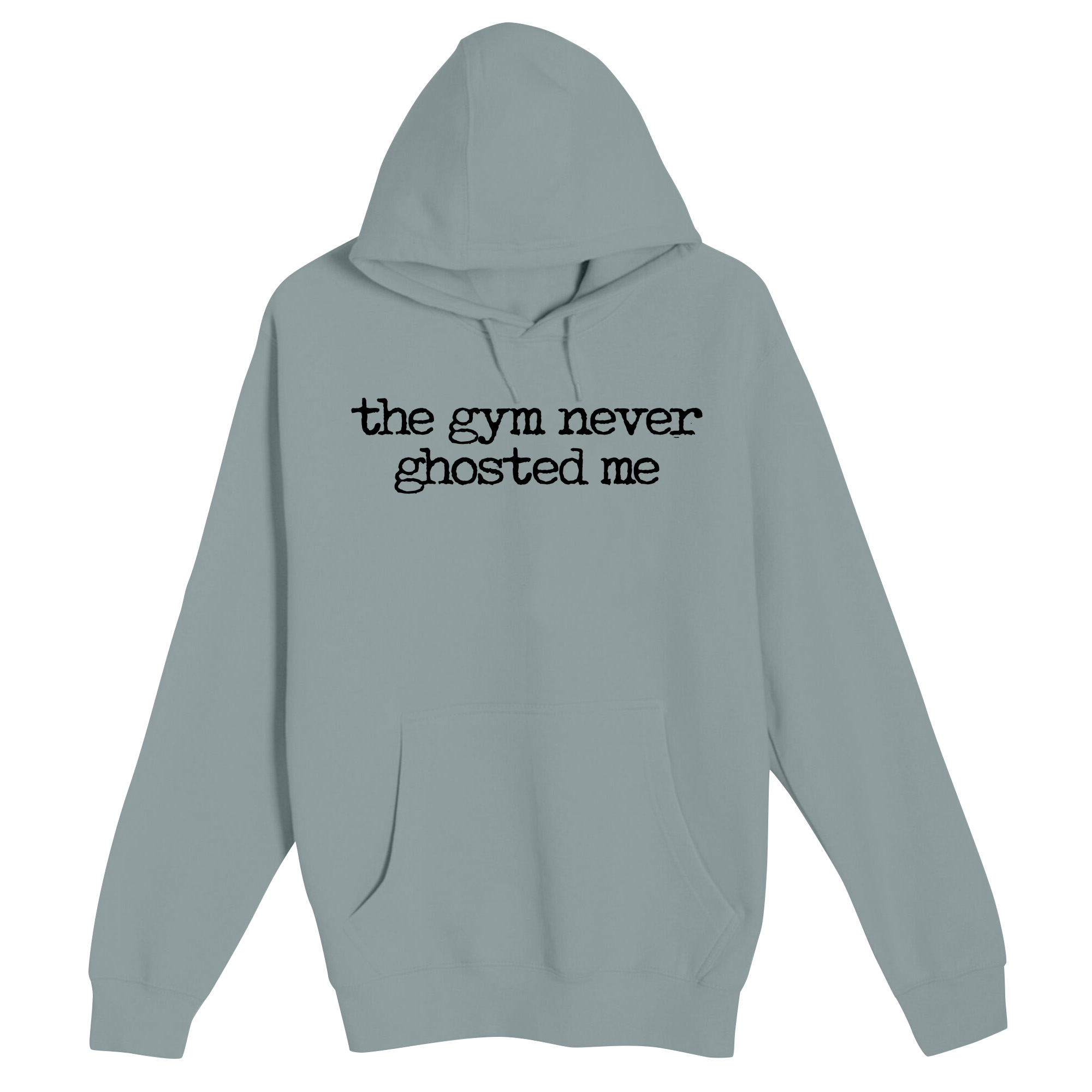 Unisex Small Blue Mist Pullover Hooded Sweatshirt