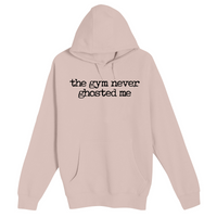 Unisex Small Light Pink Pullover Hooded Sweatshirt