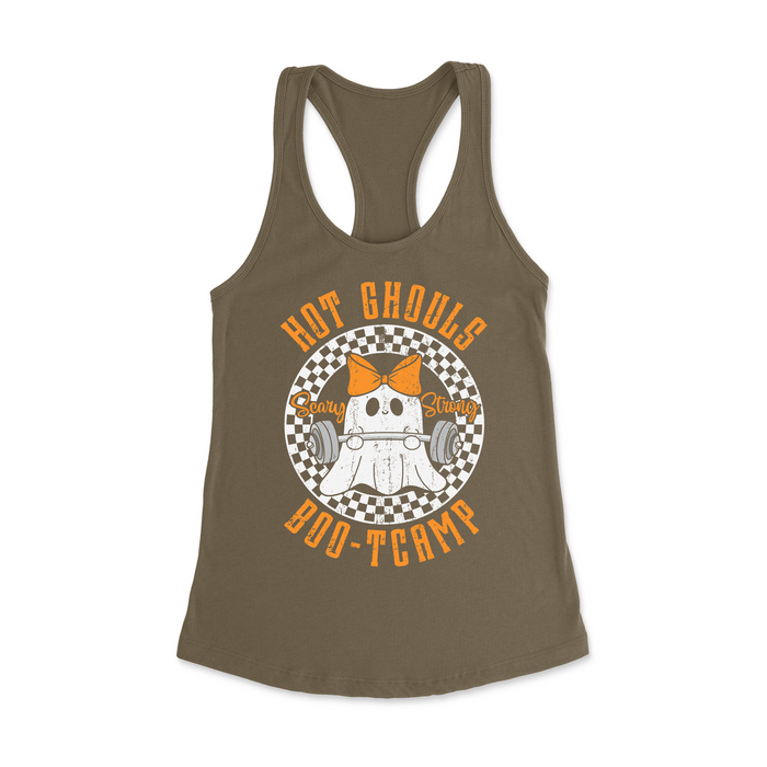 Womens X-Small Military Green Style_Tank Top