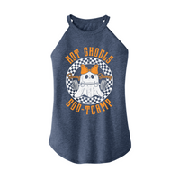 Womens X-Small Navy Heather Rocker Tank Top