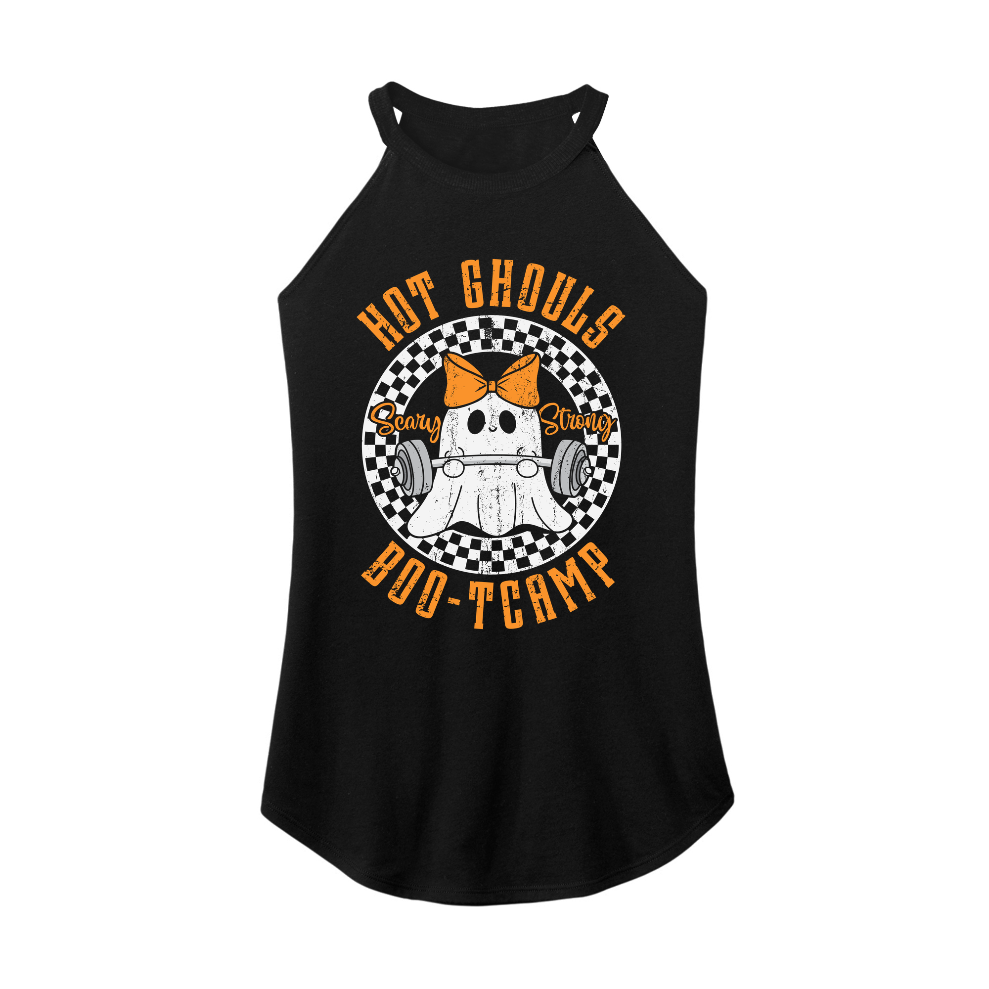 Womens X-Small Black Rocker Tank Top