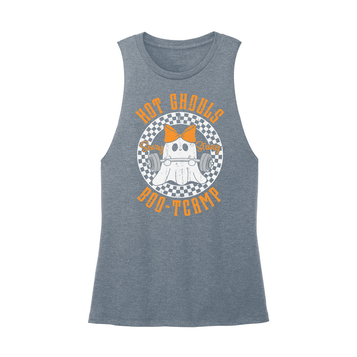 Womens X-Small Teal Muscle Tank