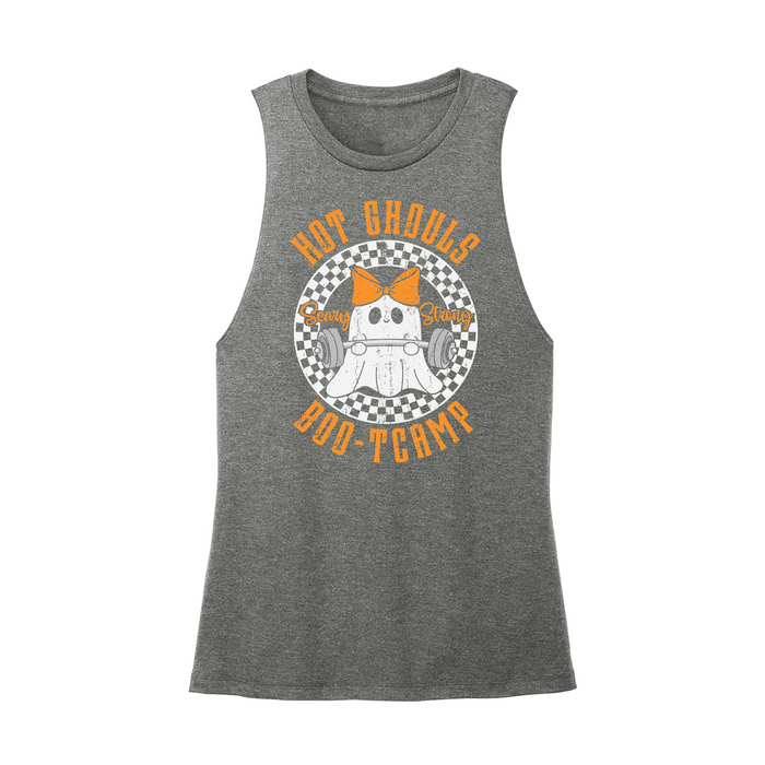 Womens X-Small Dark Gray Muscle Tank