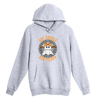 Unisex Small Heather Gray Pullover Hooded Sweatshirt