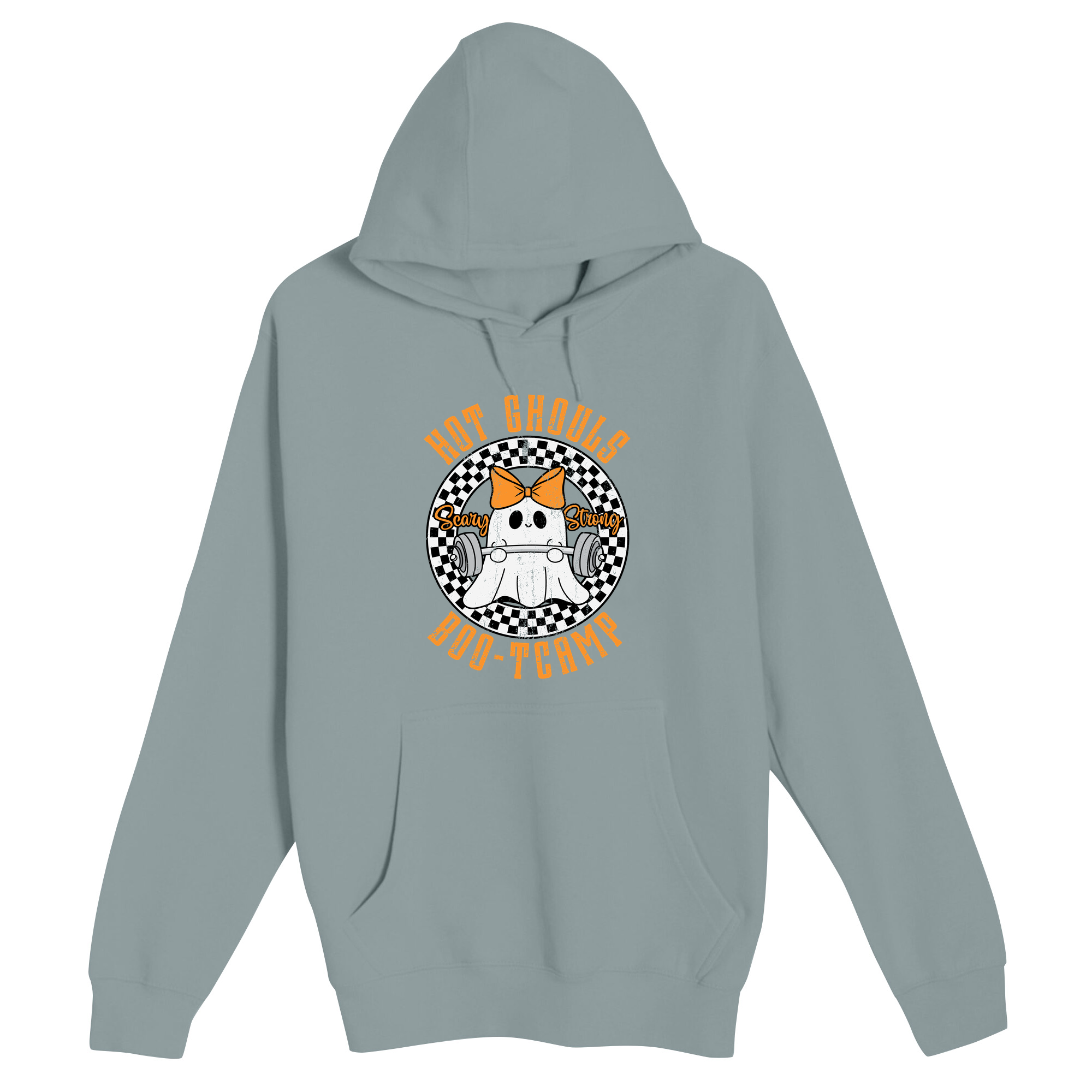 Unisex Small Blue Mist Pullover Hooded Sweatshirt