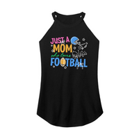 Womens X-Small Black Rocker Tank Top