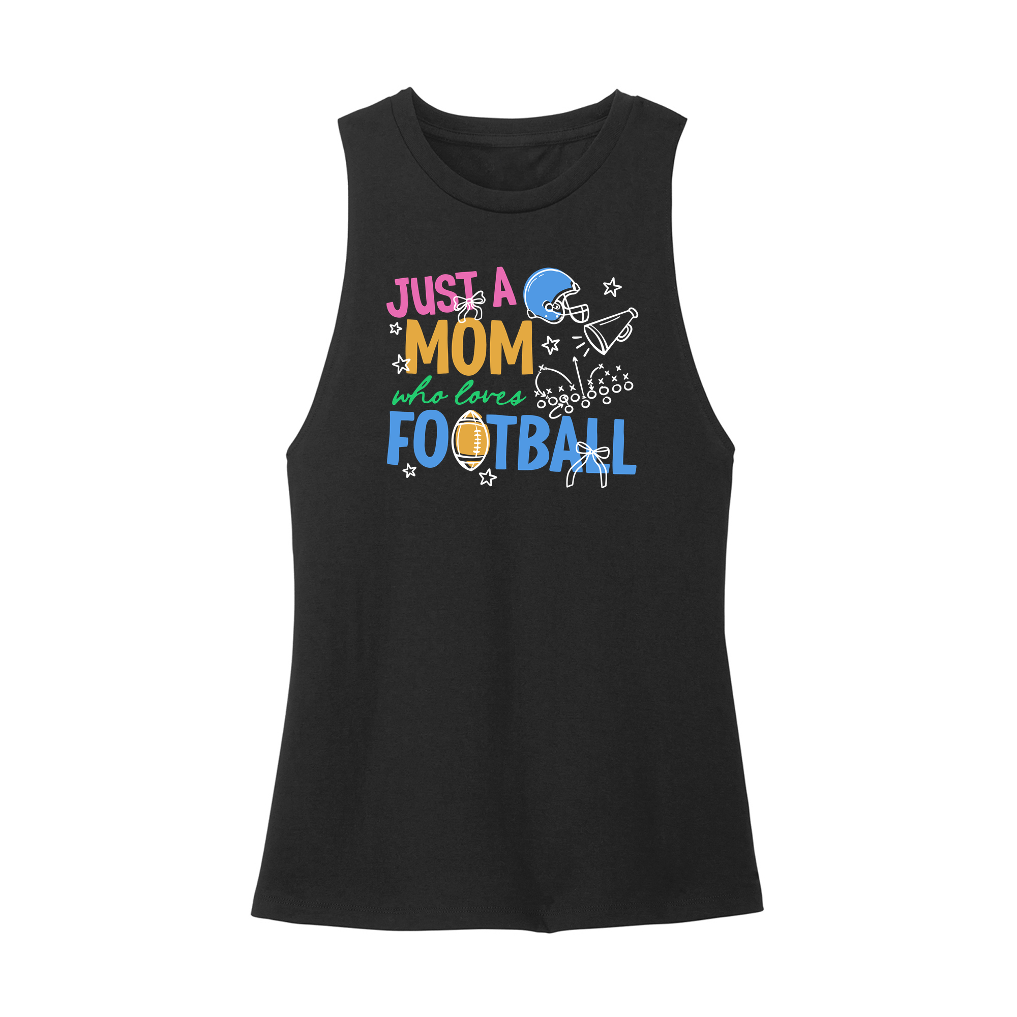 Womens X-Small Black Muscle Tank