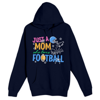 Unisex Small Navy Pullover Hooded Sweatshirt