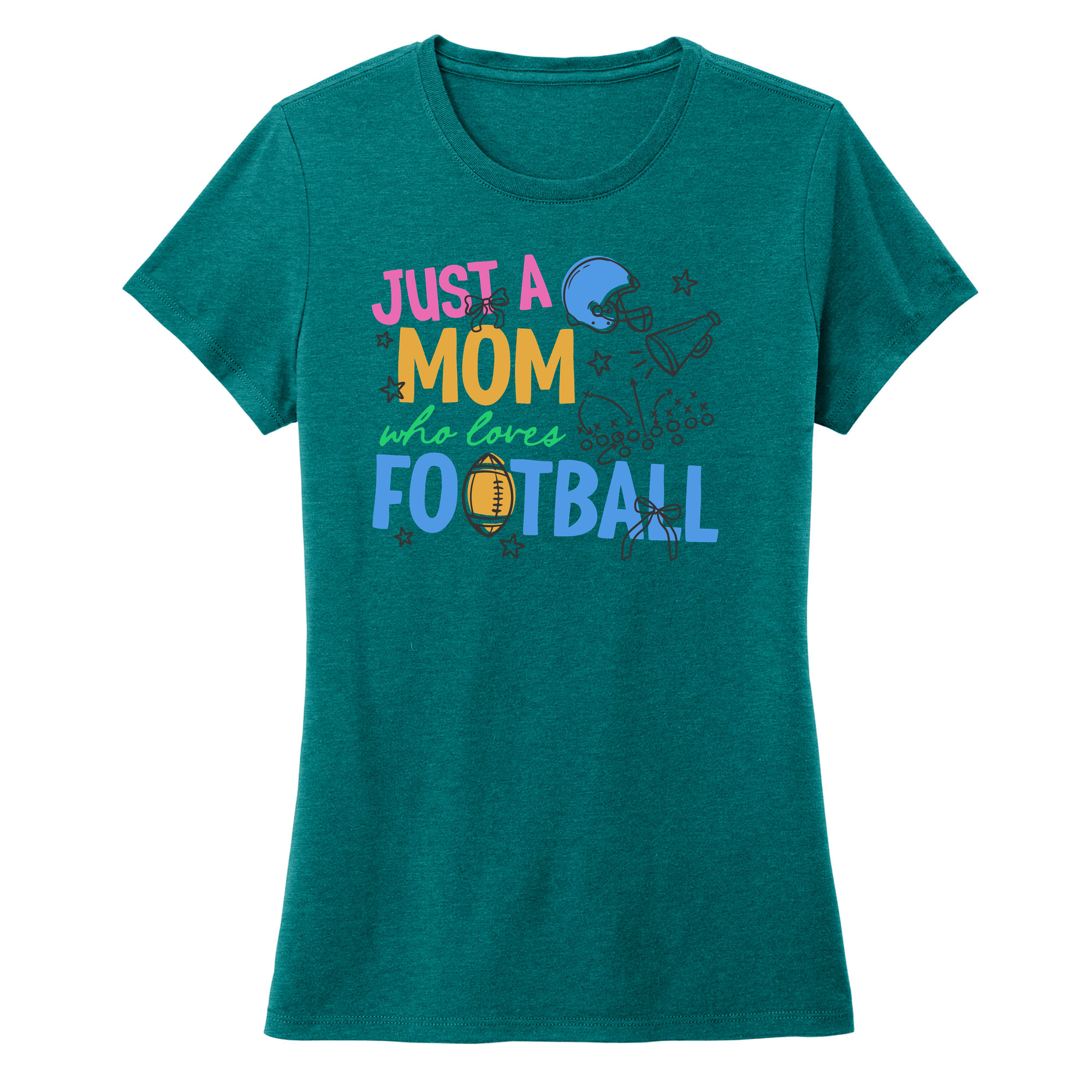 Womens X-Small Teal Style_T-Shirt