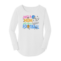 Womens X-Small White Long Sleeve Tunic Tee