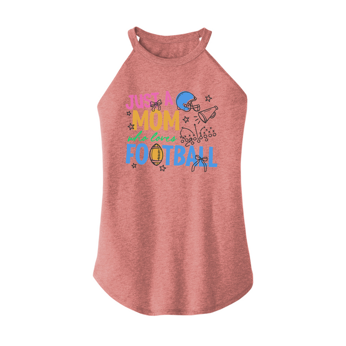 Womens X-Small Light Pink Rocker Tank Top