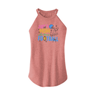 Womens X-Small Light Pink Tank Top