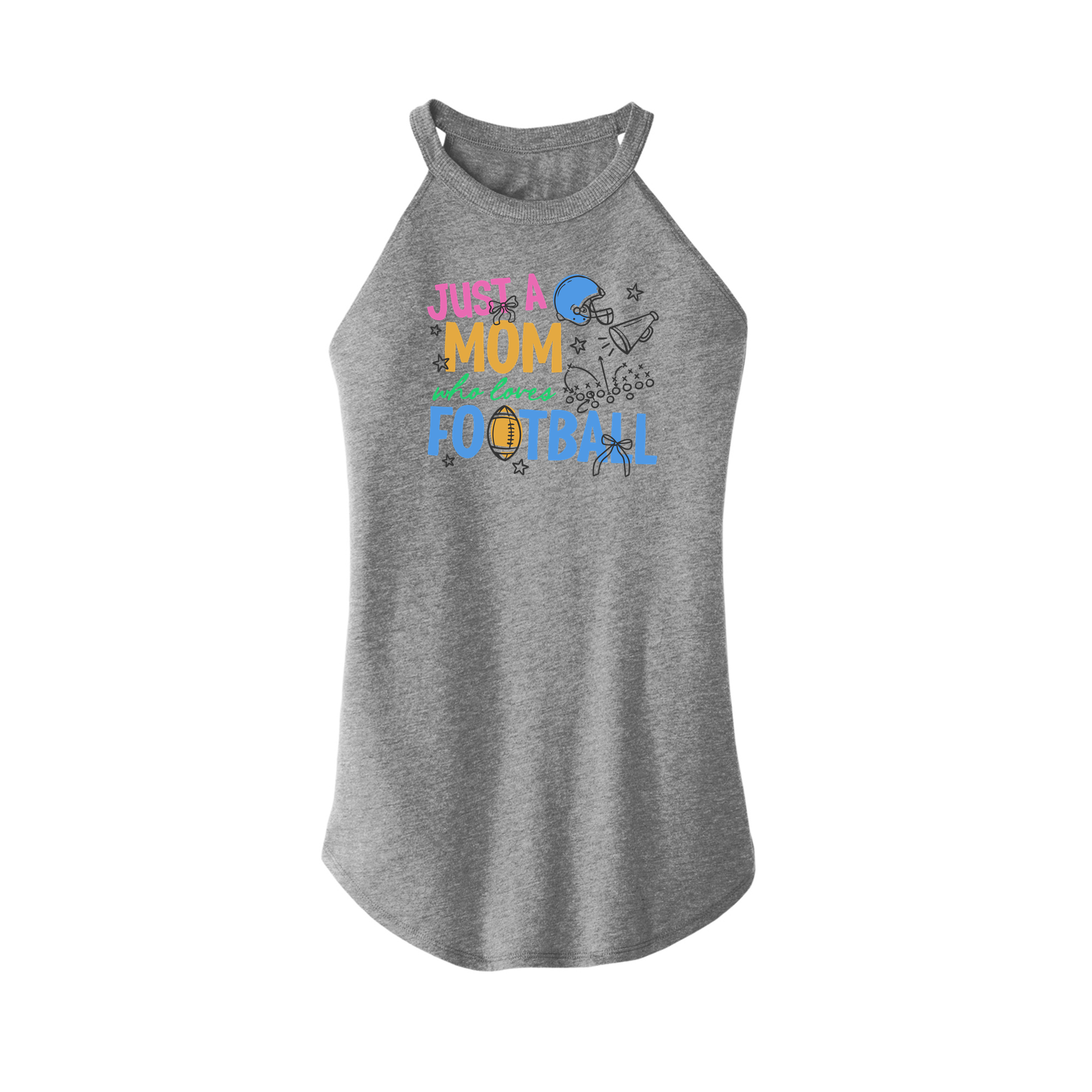 Womens X-Small Heather Gray Tank Top