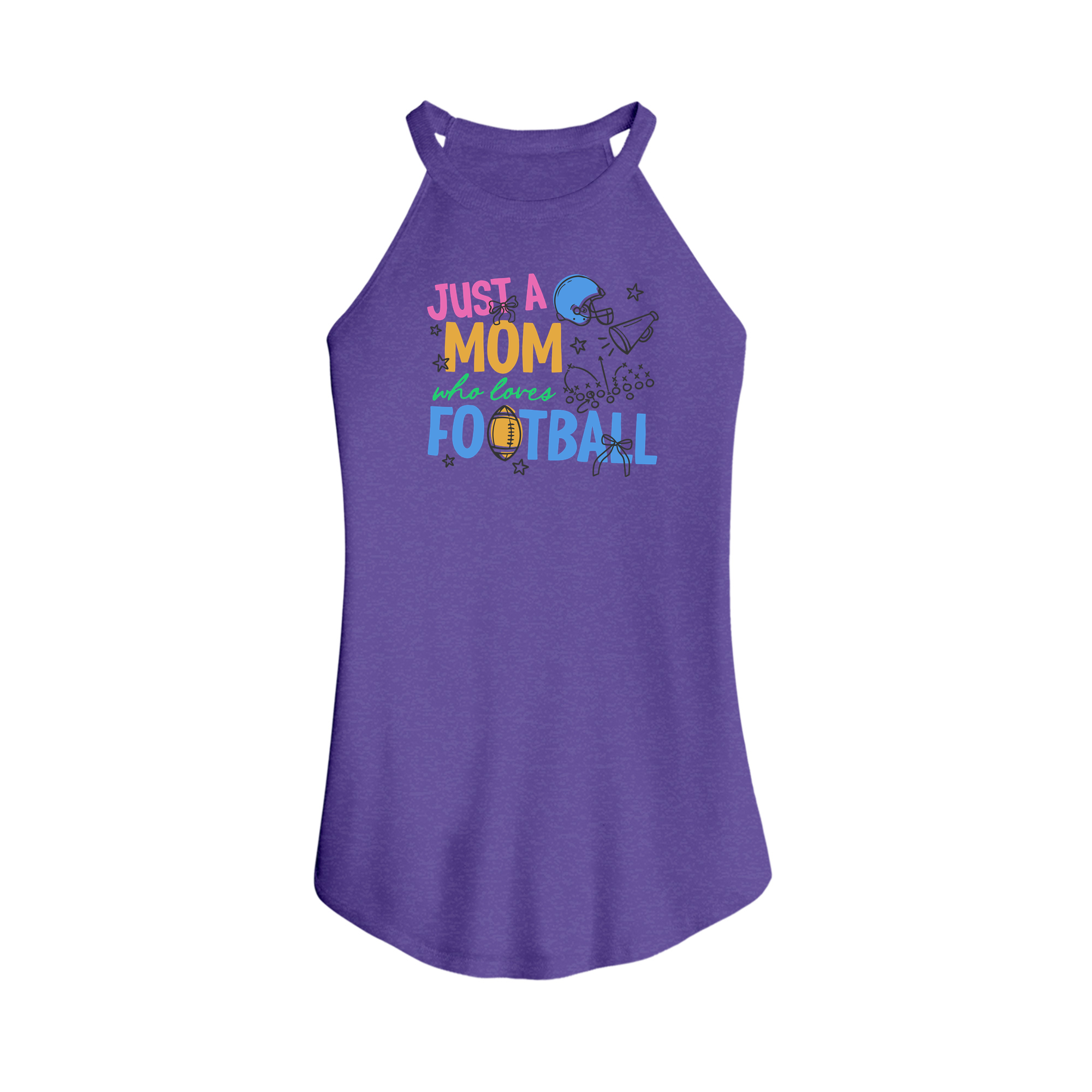 Womens X-Small Purple Tank Top