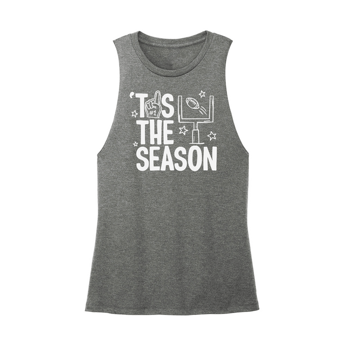 Womens X-Small Dark Gray Muscle Tank