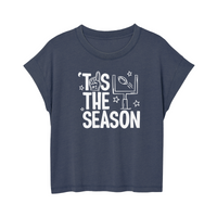 Womens Small Navy Style_T-Shirt