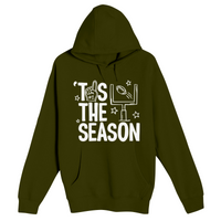 Unisex Small Army Pullover Hooded Sweatshirt