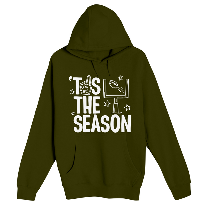 Unisex Small Army Pullover Hooded Sweatshirt