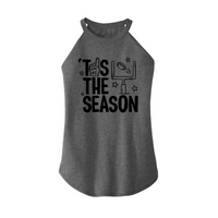 Womens X-Small Grey Rocker Tank Top