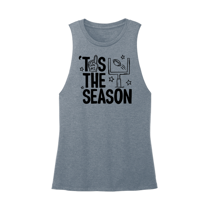 Womens X-Small Teal Muscle Tank