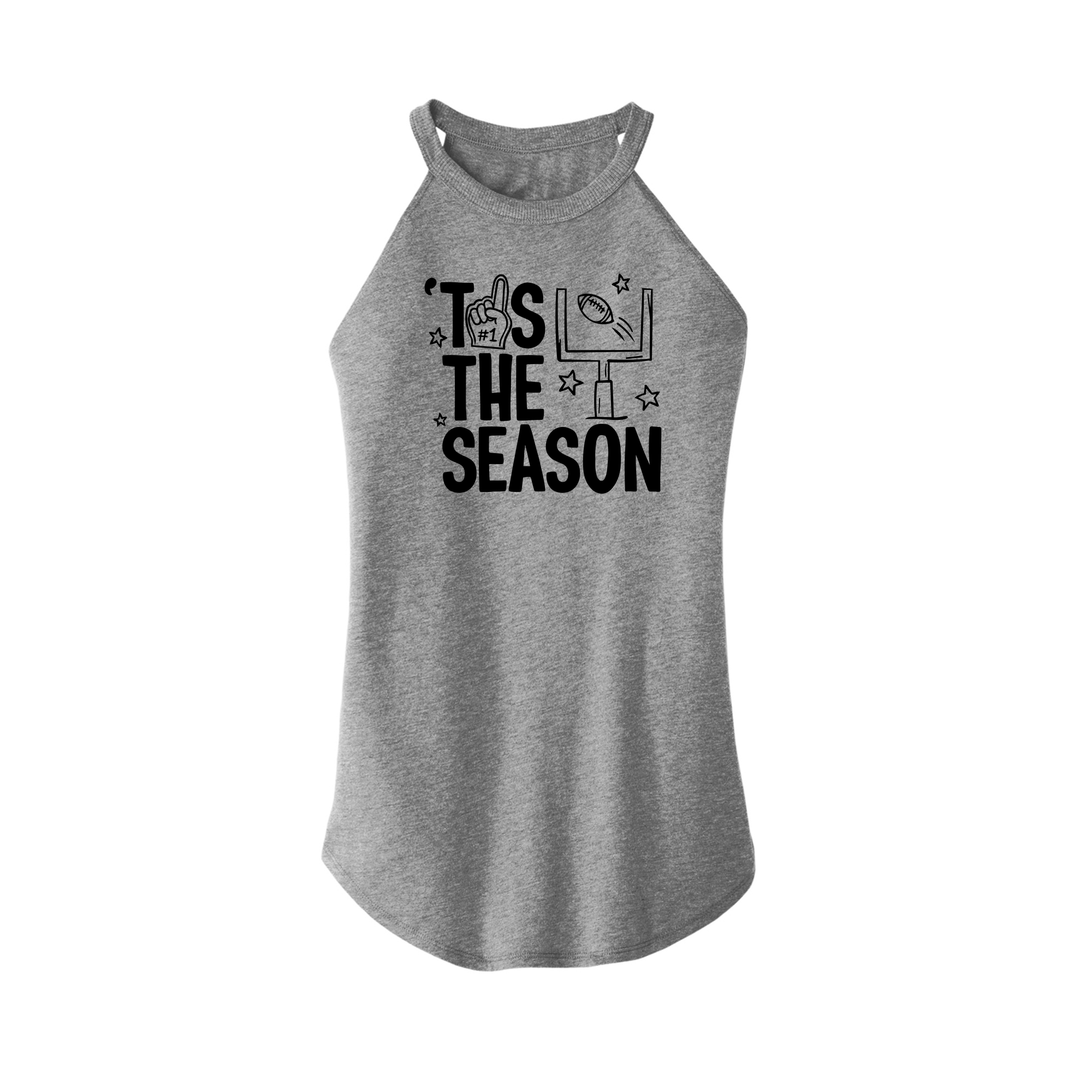 Womens X-Small Heather Gray Tank Top