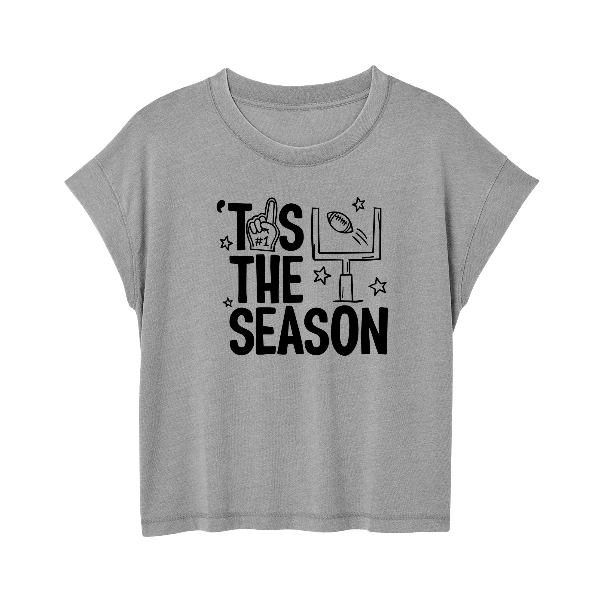 Womens Small Grey Style_T-Shirt