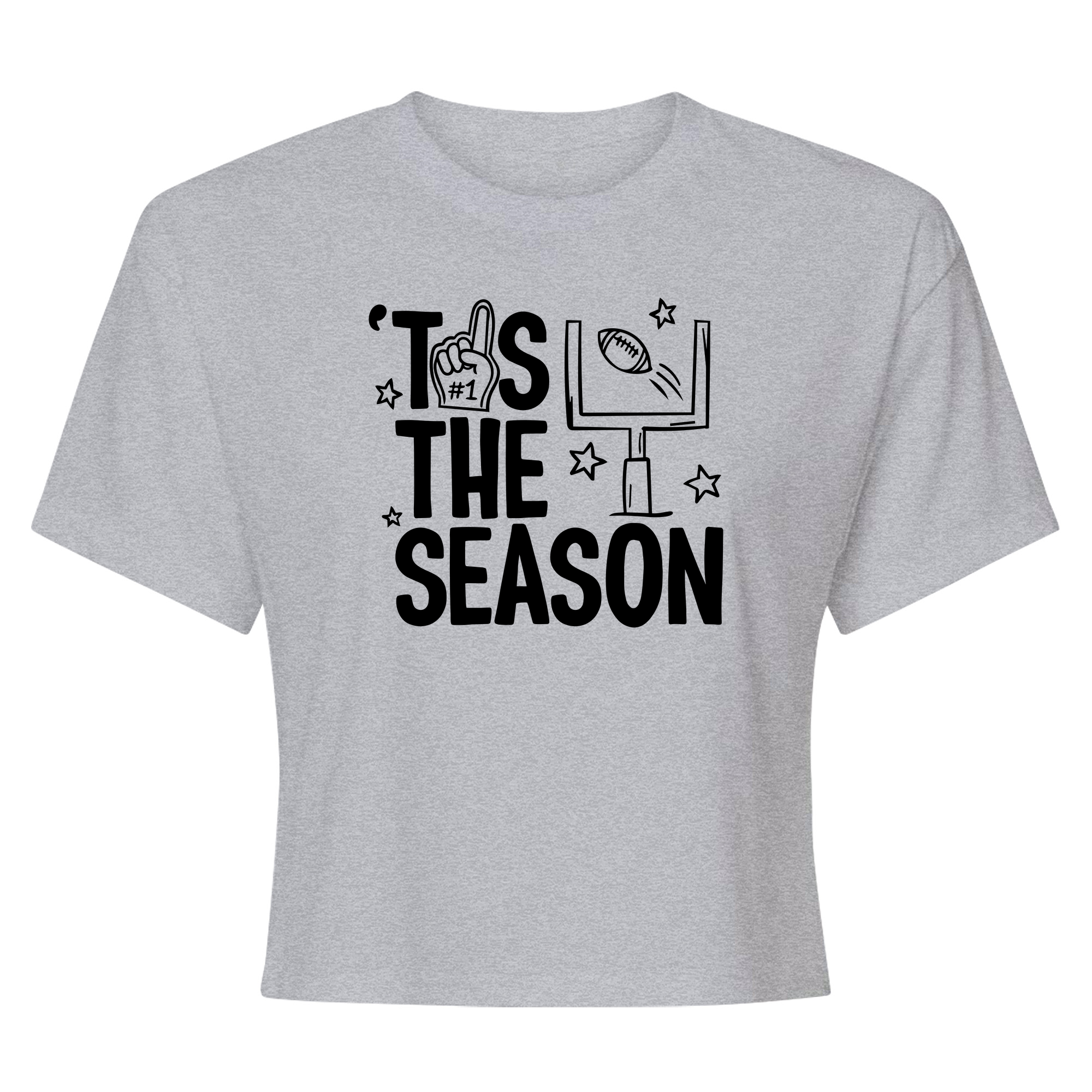 Womens X-Small Heather Gray Style_T-Shirt