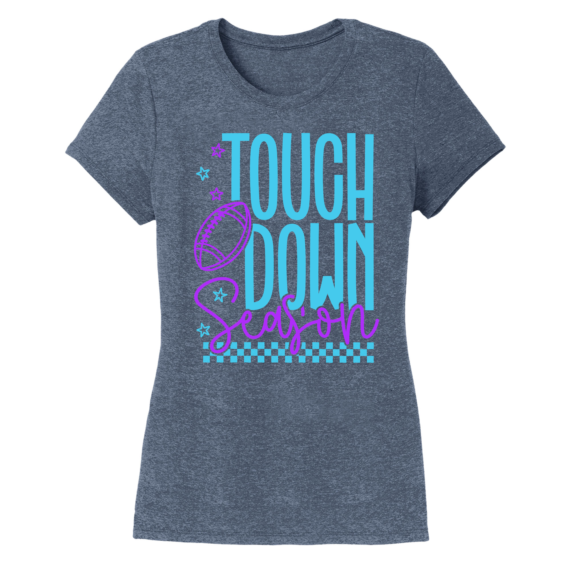 Womens X-Small Navy Heather Style_T-Shirt