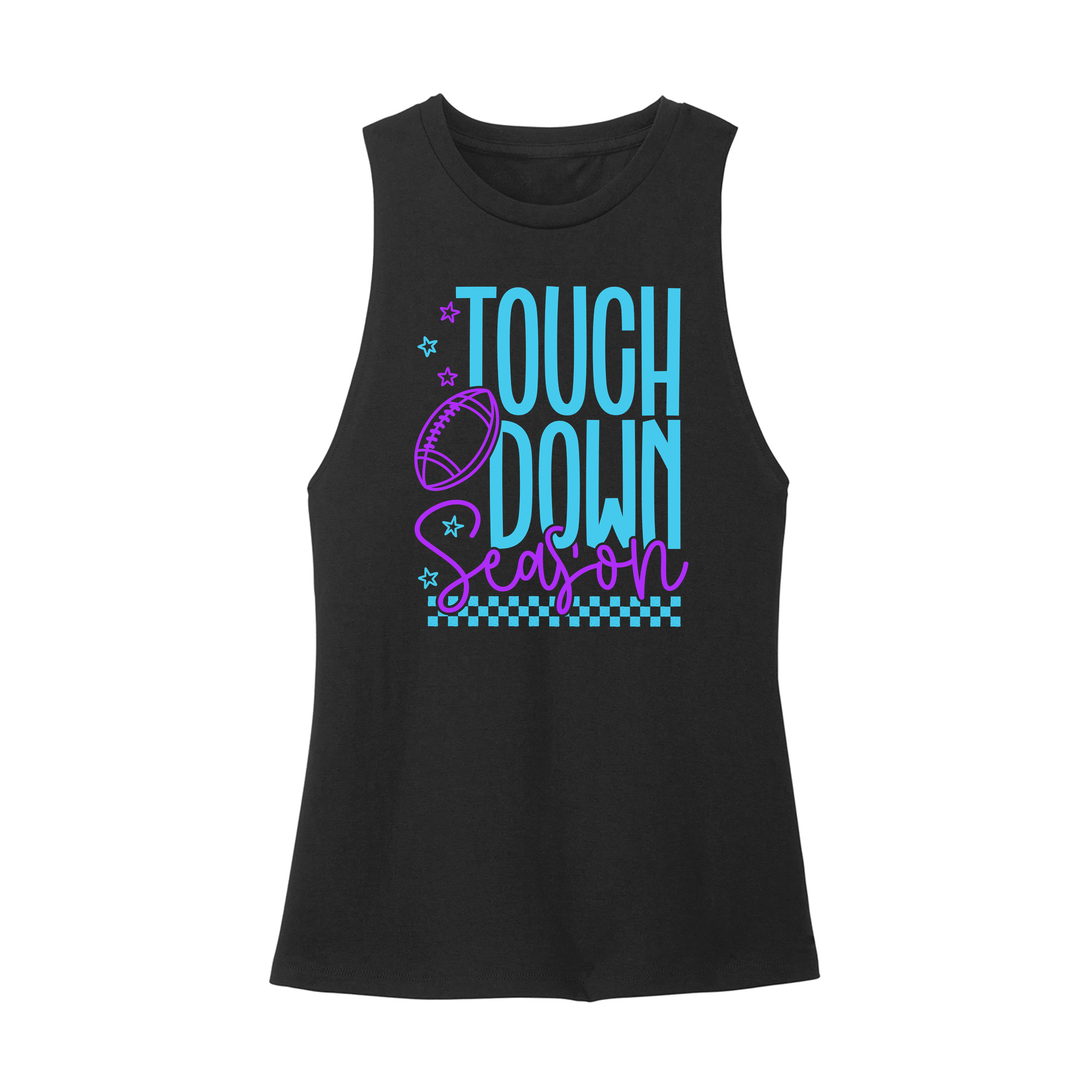 Womens X-Small Black Muscle Tank