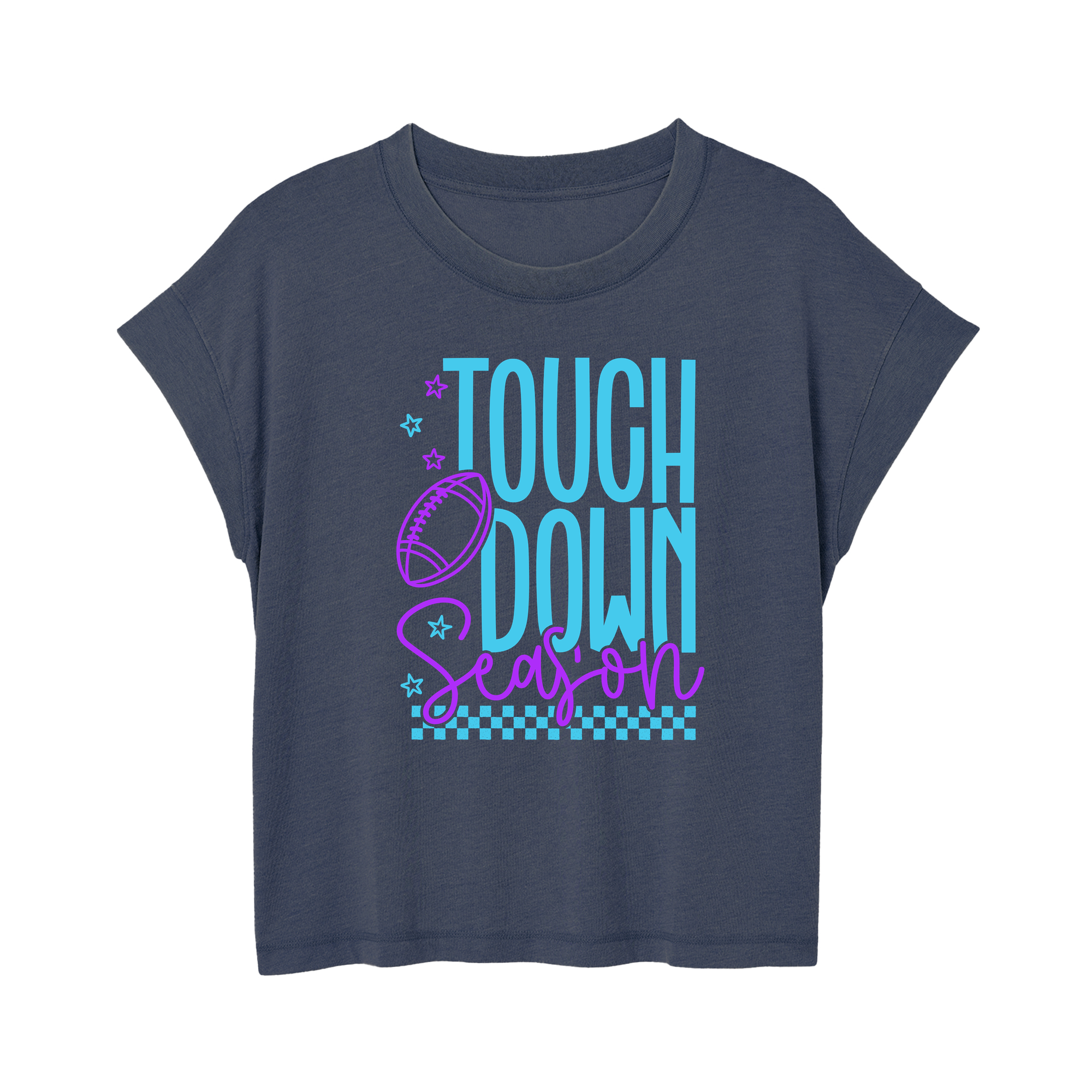 Womens Small Navy Style_T-Shirt