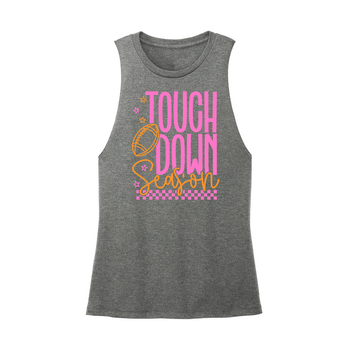 Womens X-Small Dark Gray Muscle Tank